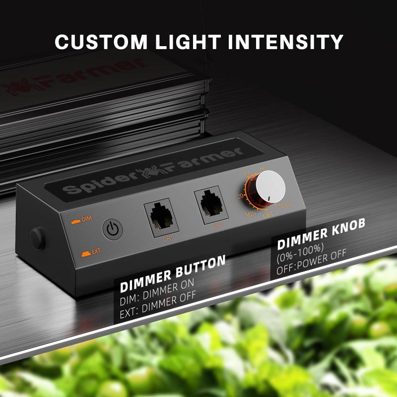 Luminária de Cultivo LED Spider Farmer SF1000 - Samsung LM301H EVO